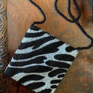 Silpada Vintage Glass Bead Handbag